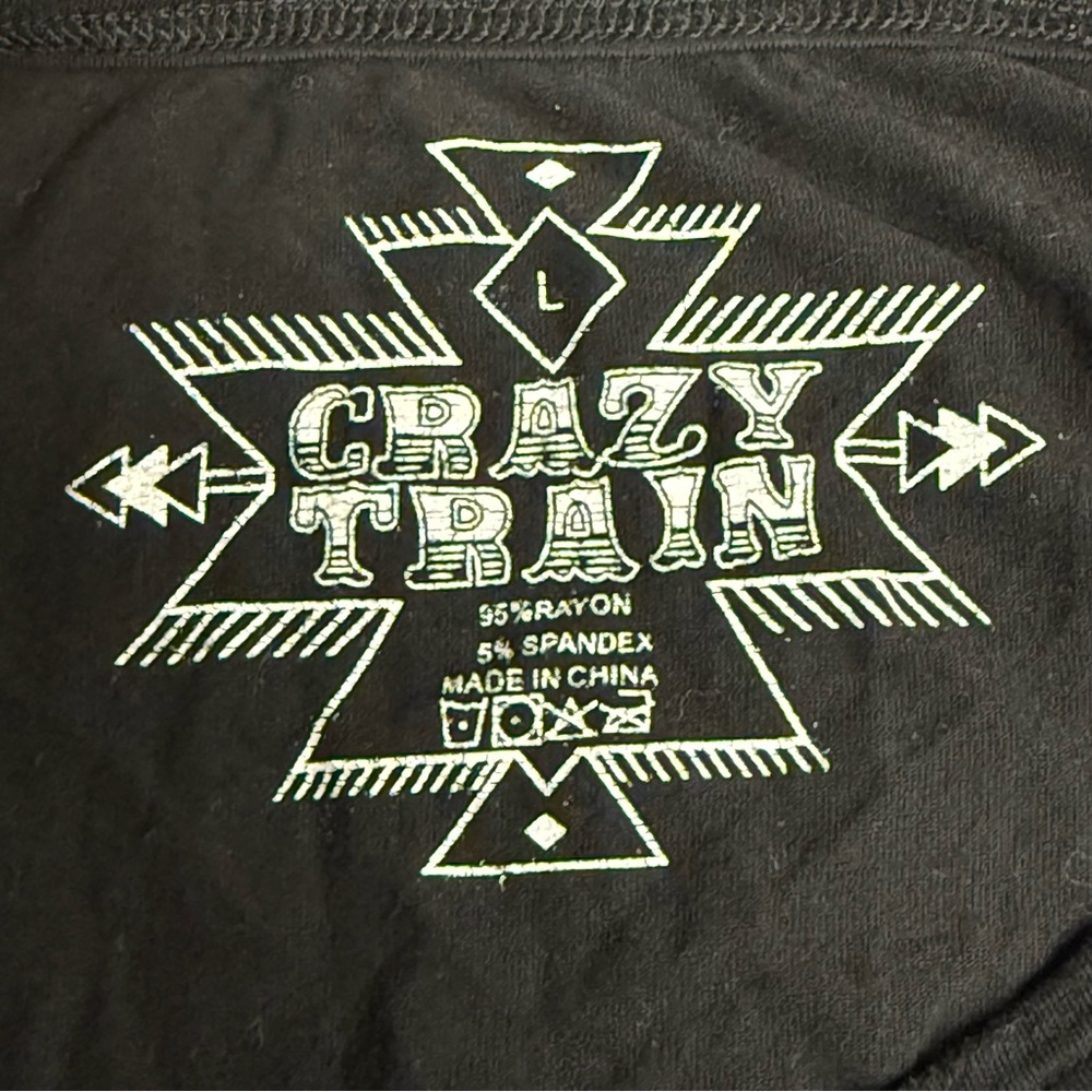 Crazy Train Aztec Leopard Colorblock Western Boho… - image 7